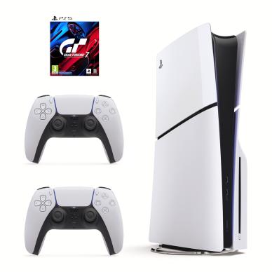 Sony PlayStation 5 Slim + DS5 + hra Gran Turismo 7