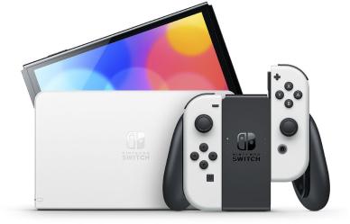 Nintendo Switch (OLED model) Biele