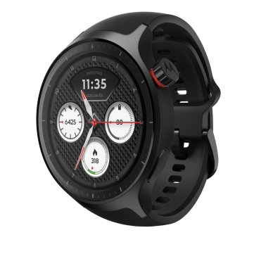 Motorola Moto Watch, čierne