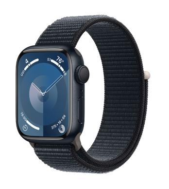 Apple Watch S9 GPS (2023) 41mm tmavosivé - prevliekací remienok